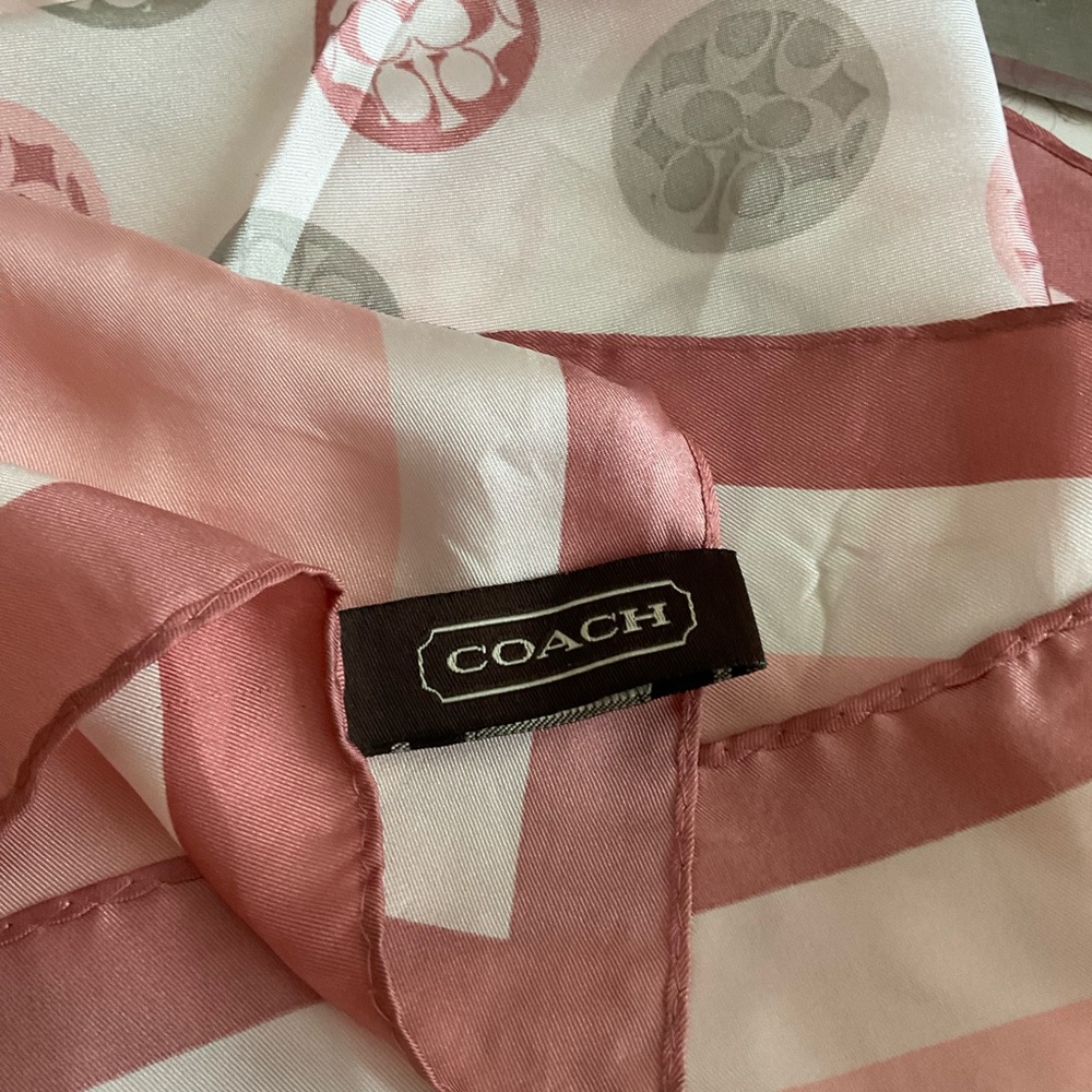 Coach Silk Scarf